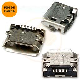 PIN DE CARGA LG E730 Optimus Sol; SONY ERICSSON U5, X10, X8, (5 pin, MIcro USB type-B)