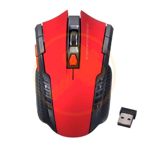 mouse-inalámbrico-gaming-Rojo