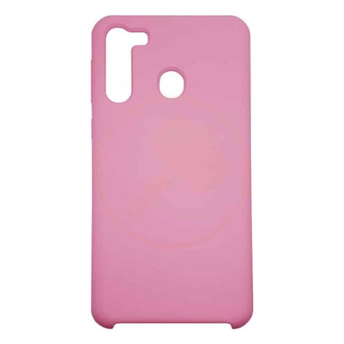COVER DE SILICONA. SAMSUNG A21. ROSA